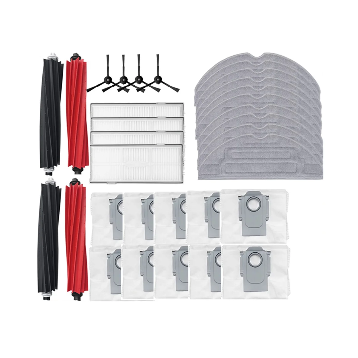 

Main Brush Roller for Xiaomi Roborock S8 S8 PLUS S8+ S8 Pro Ultra G20 Vacuum Cleaner Hepa Filter Mop Cloth Dust Bag Kit