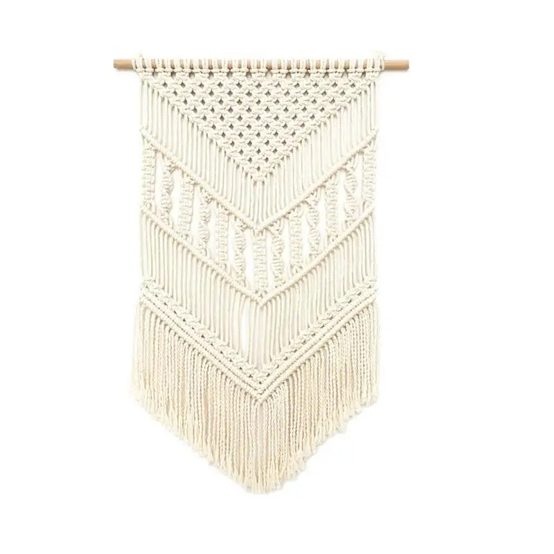 

Home Decoration Bohemian Macrame Woven Wall Hanging Boho Room Geometric Tapestry Nordic Art Beautiful Apartment Room Decor Gift