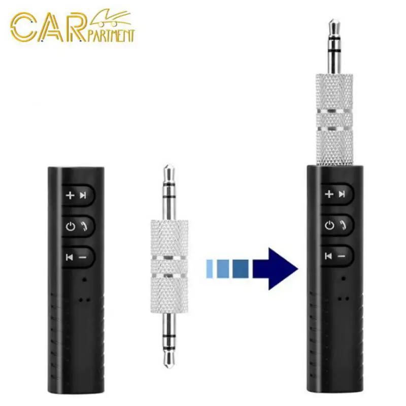 

Separate Design Aux Audio Convenient Car Bluetooth Practical Multifunctional 3.5mm Wireless Car Adapter Electric Product