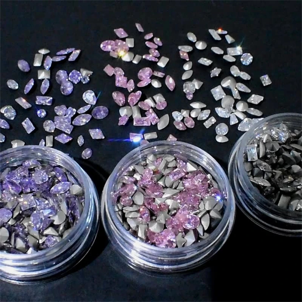 Аксессуары для ногтей с цирконом специальный блеск