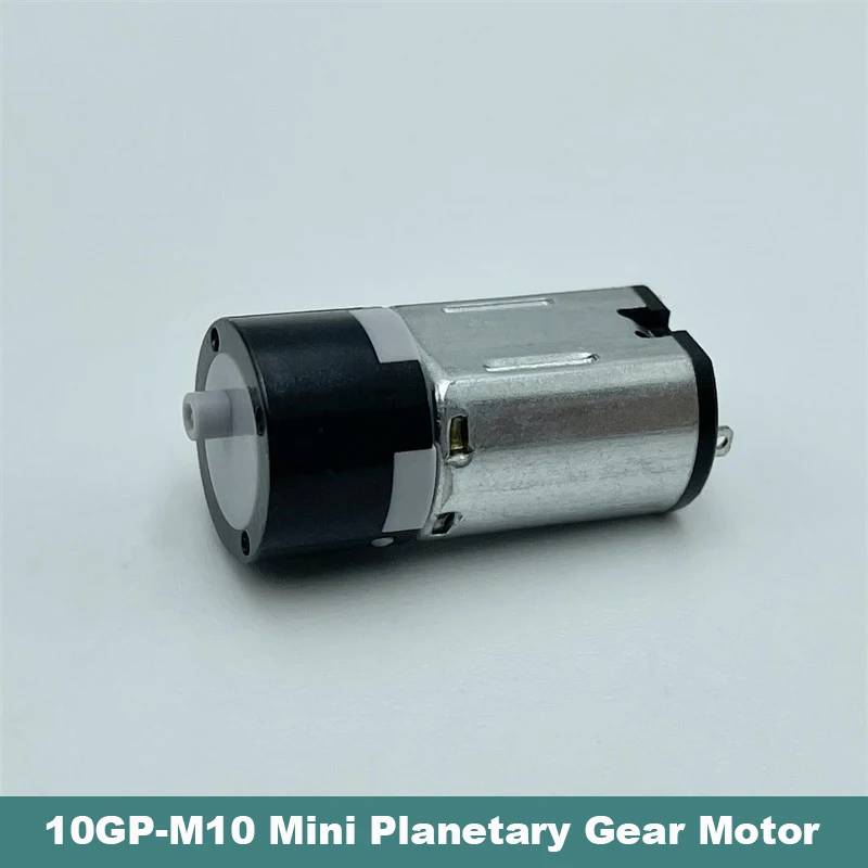 

Mini 10mm M10 Planetary Gear Motor Micro Plastic Gearbox Reducer DC 1.5V-5V 32RPM-115RPM Slow Speed Eccentric shaft DIY Lock Toy