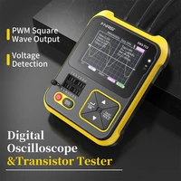 200khz bandwidth oscilloscope transistor tester digital oscilloscope 2 in 1 handheld electronic component tester with adapter