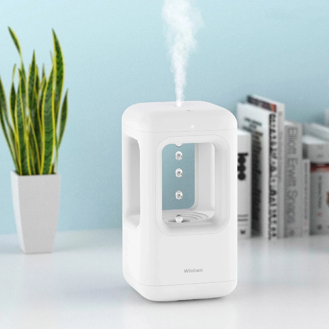 CreativeTechnology, антигравитационная левитирующая лампа для воды, песочные часы, лампа для фонтана, лампа для очистки воздуха и распыления, подарок (art.: 3920bcbd01e73) - 3920bcbd01e73