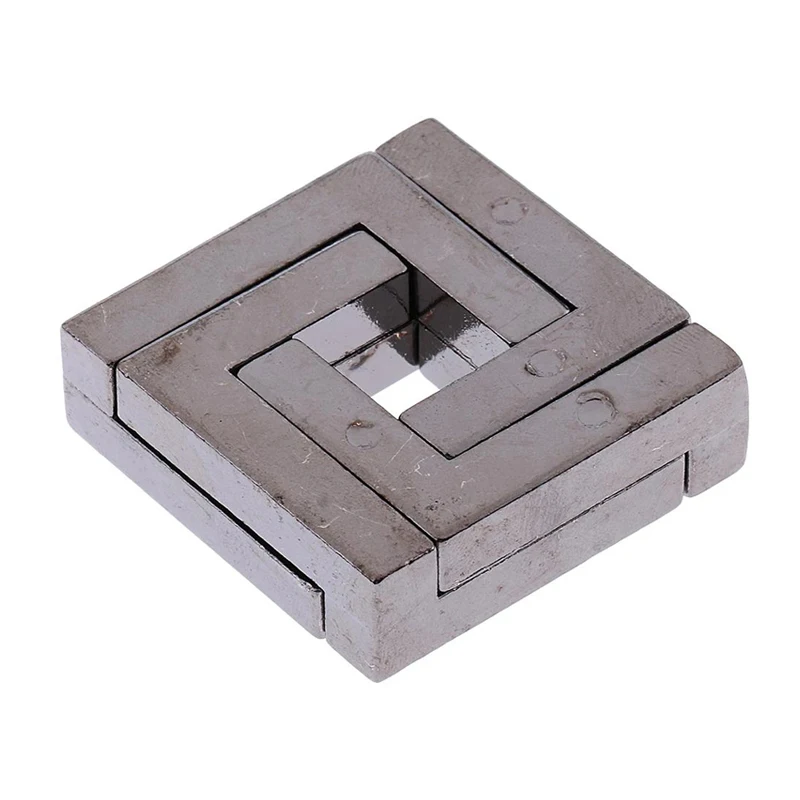 

Square Lock Metal 3D Puzzles Quebra Cabeça Rompecabezas IQ Games Adults Kids Brain Teaser игрушки для детей