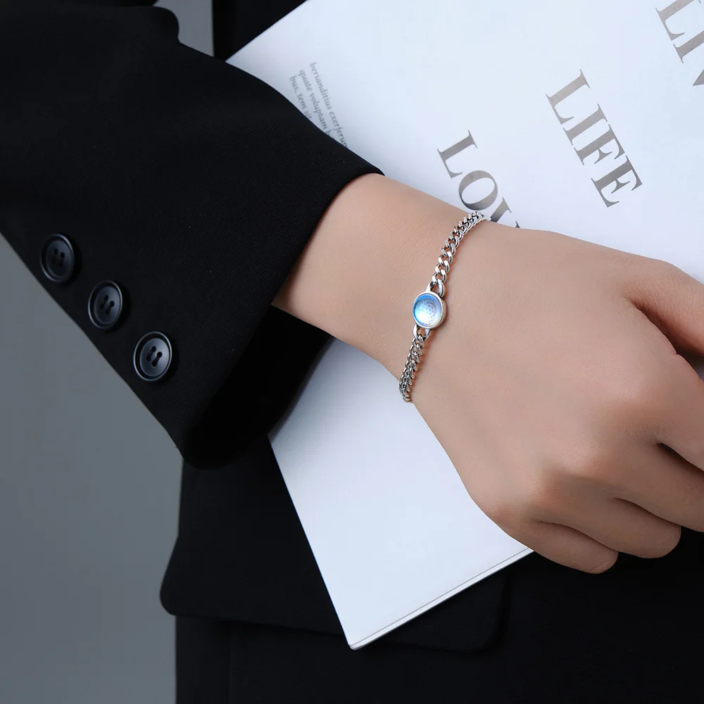 Wholesale Double Buckle Bracelet Women's Vintage Chain Personalized   for Women