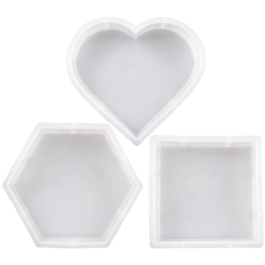

3 Pcs Measuring Cup Mirror Wall Decor Epoxy Decor Making DIY Craft Silica Gel Silicone Home Household