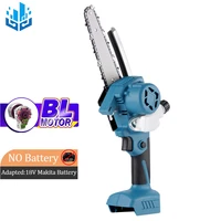 6 inch brushless electric saw for makita 18v battery automatic oiler handheld garden logging chainsaw wood cutting power tool