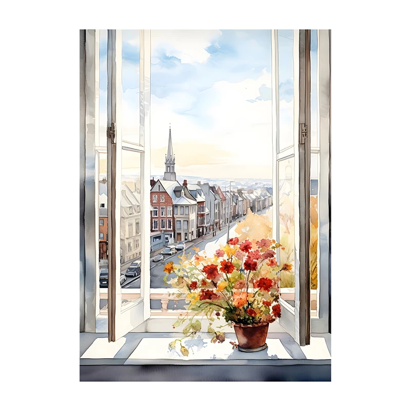 

Печать на холсте «Винтажная дорожная иллюстрация»