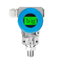 lcd digital display 16bar 1 6mpa 25bar 500psi oil water fuel pressure sensor rs485 4 20ma pressure transmitter