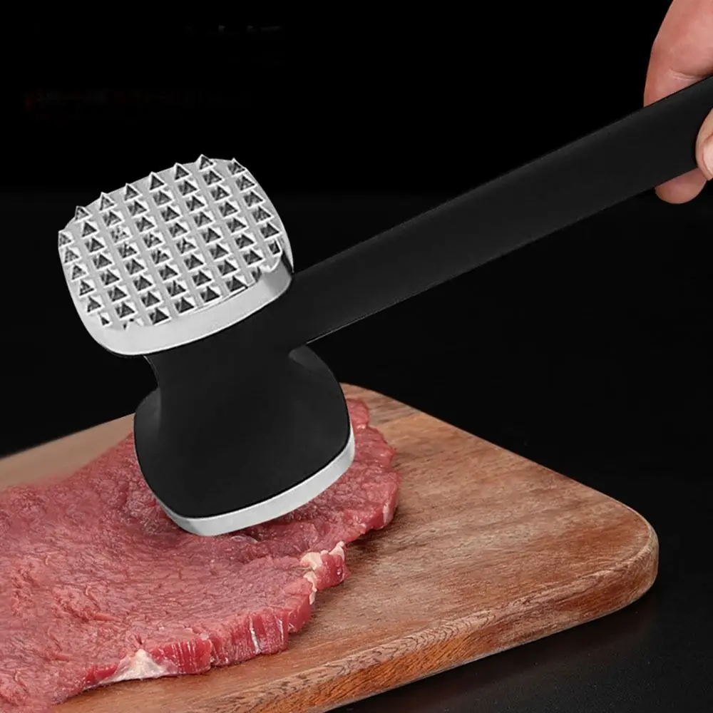 

Zinc Alloy Muscle Breaker Non-Slip Grip Kitchen Essentials Meat Loosening Hammer Multi-Functional Easy To Clean