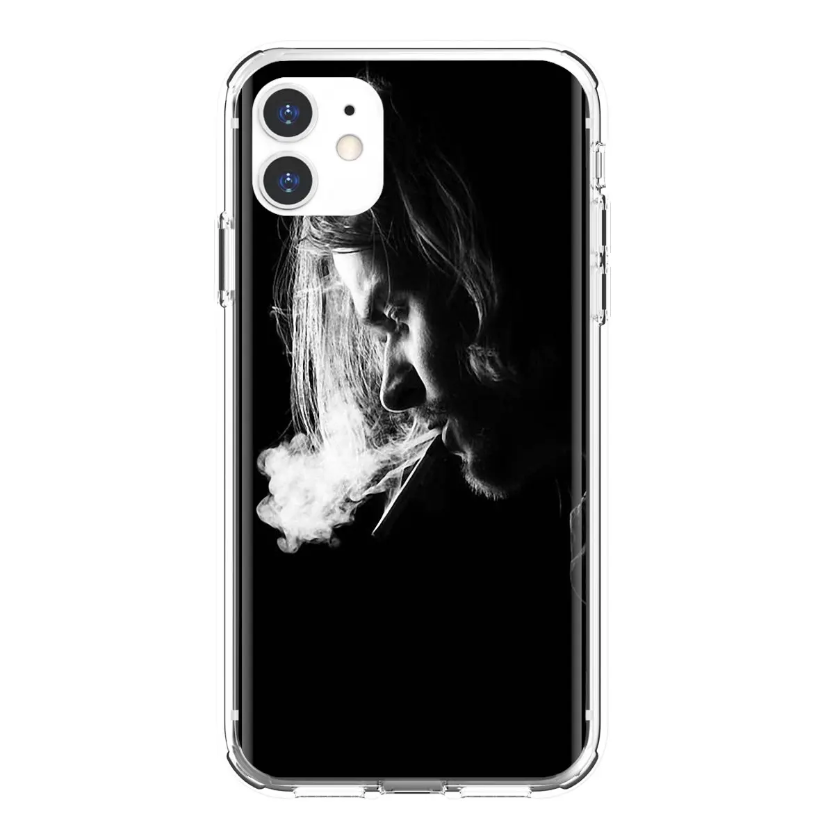 Мягкий чехол для iPhone 10 11 12 13 Mini Pro 4S SE 5C 6 6S 7 8 X XR XS Plus Max 2020 Nirvana-Smiley-Face-Logo-Music-Band |