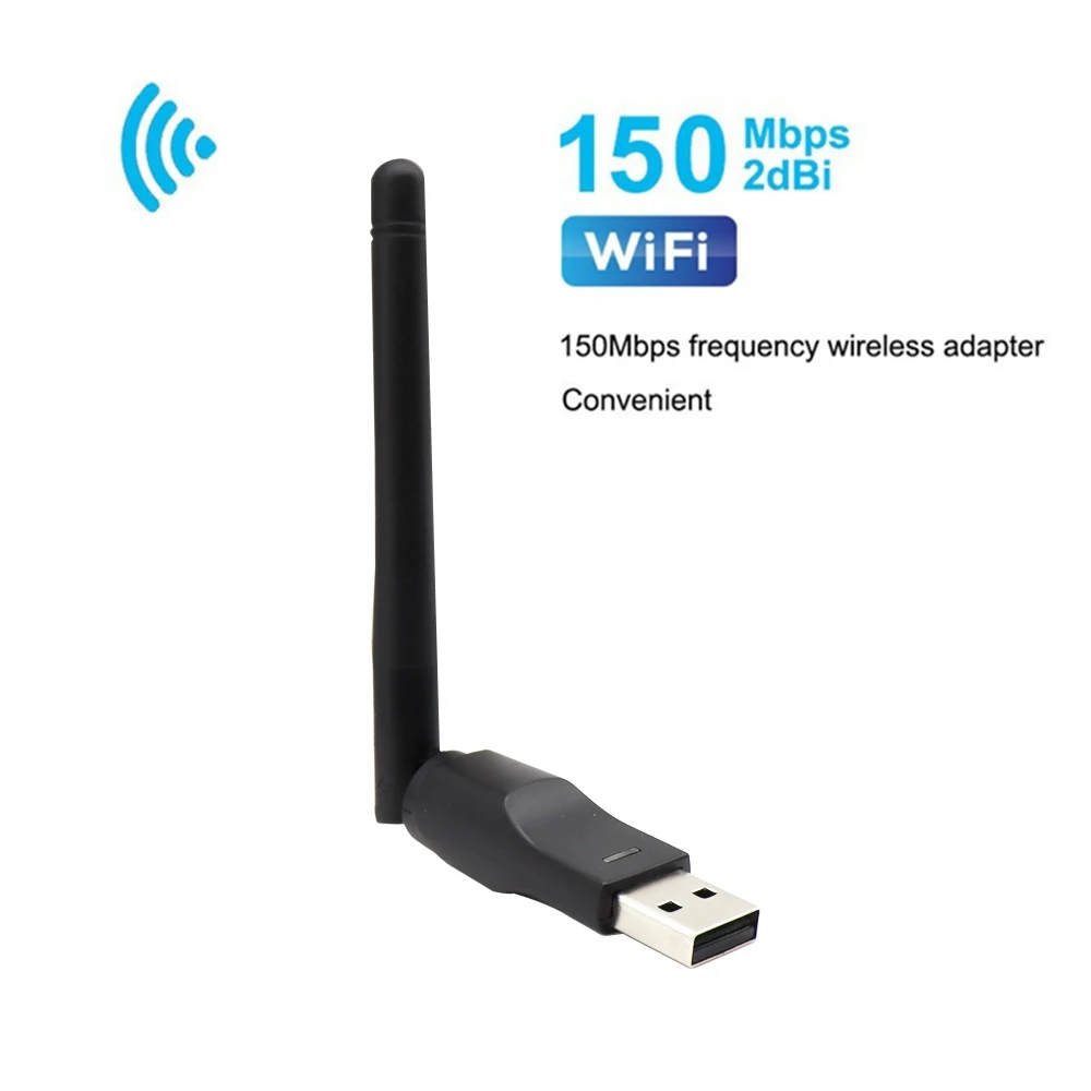 Беспроводной Wi-Fi адаптер 150 Мбит/с 20 дБм 802.11b/n/g |