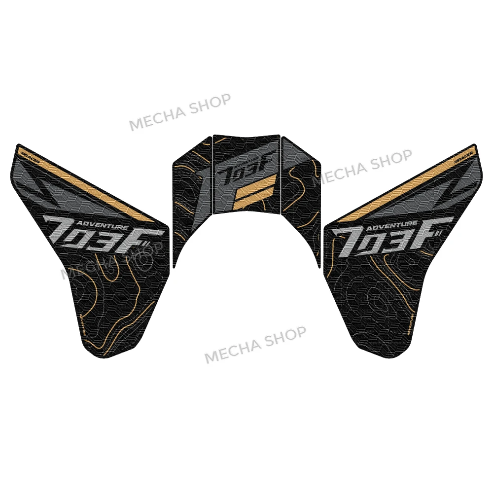 

Для Zontes 703F защитные наклейки на бак, аксессуары для мотоциклов