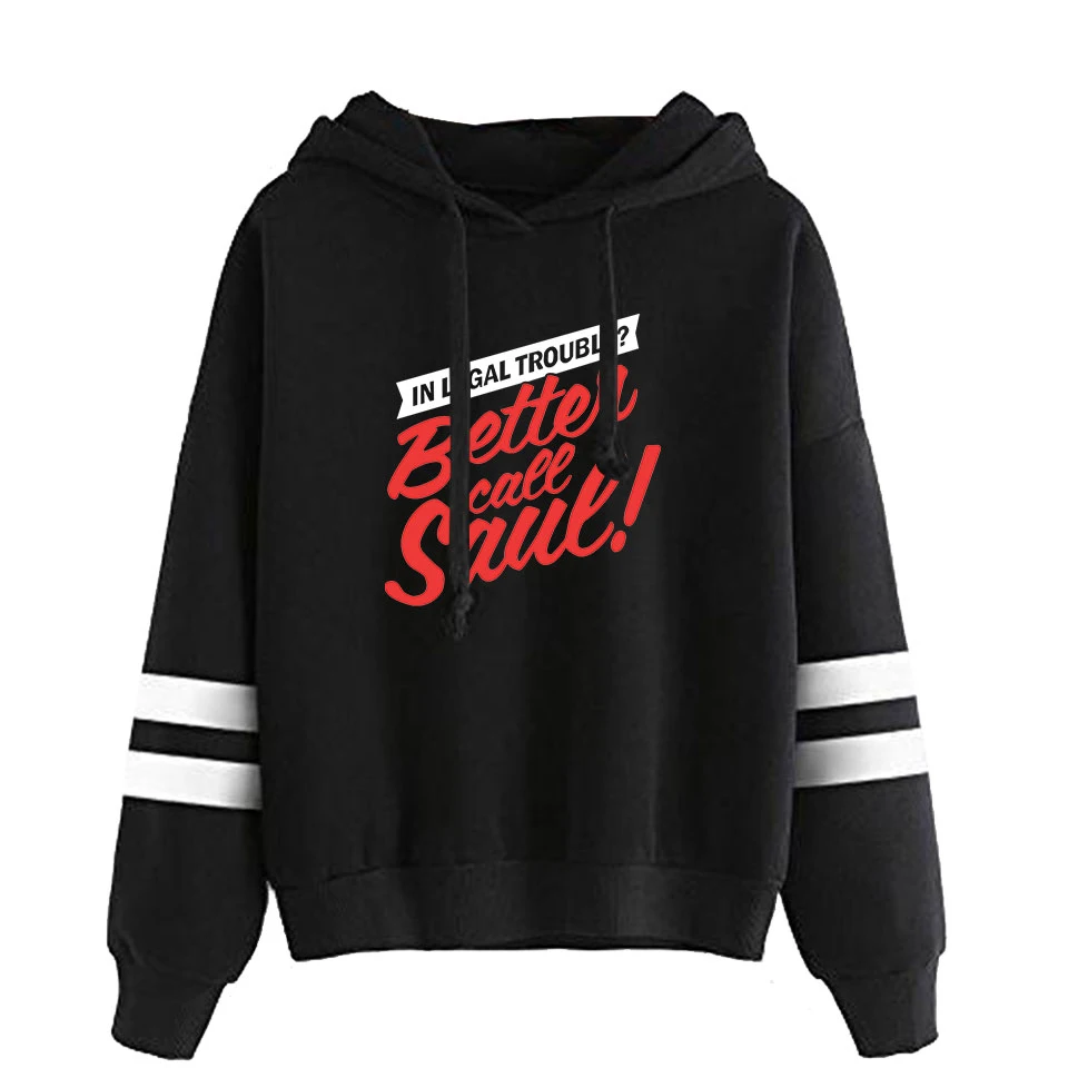 

Better Call Saul Tv Series Hoodie Unisex Pocketless Parallel Bars Sleeve Sweatshirts Men Women Hoodie 2022 Casual Style Clothes