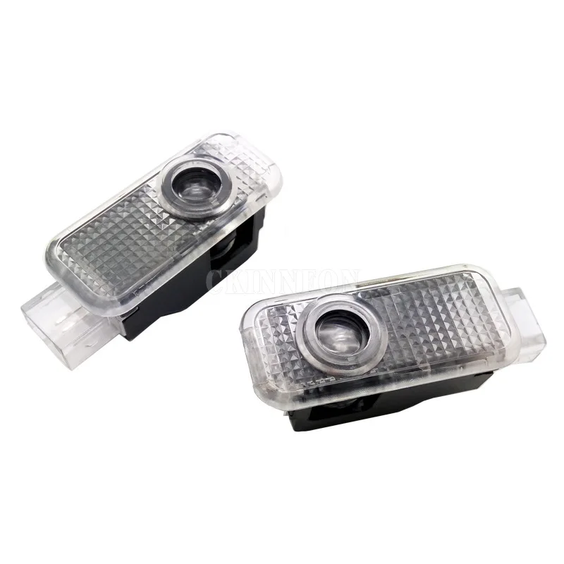 

40Pcs/lot 20Pair Car Led Projector Lamp Car Door Welcome Light For Sline A1 A3 A4 A5 A6 A7 Q3 Q7 TT R8 B5 B6 B8 C5 C8 8P