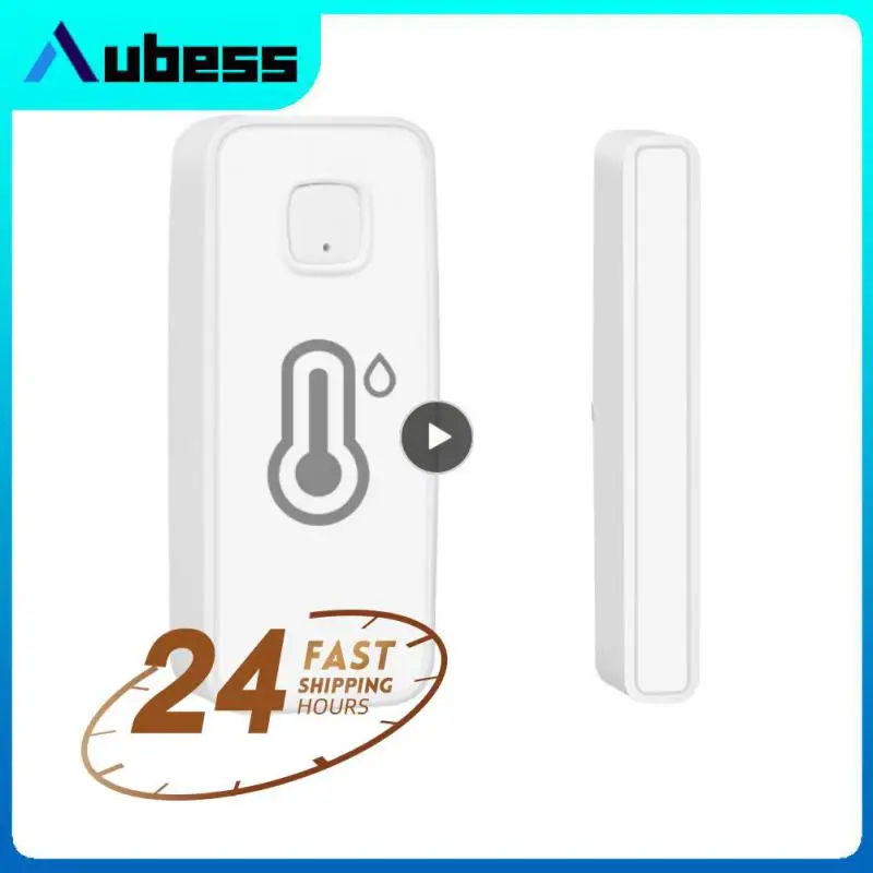 

Датчик двери Smart Life Zigbee, универсальный детектор температуры и влажности, с дистанционным управлением