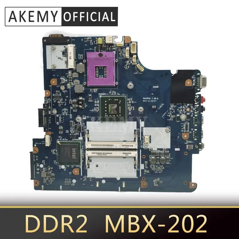 

Akemy For SONY Vaio VGN-NS Series MBX-202 Laptop Motherboard A1599545A M790 1P-0087500-6011 DDR2 Notebook Mainboard Tested 100%
