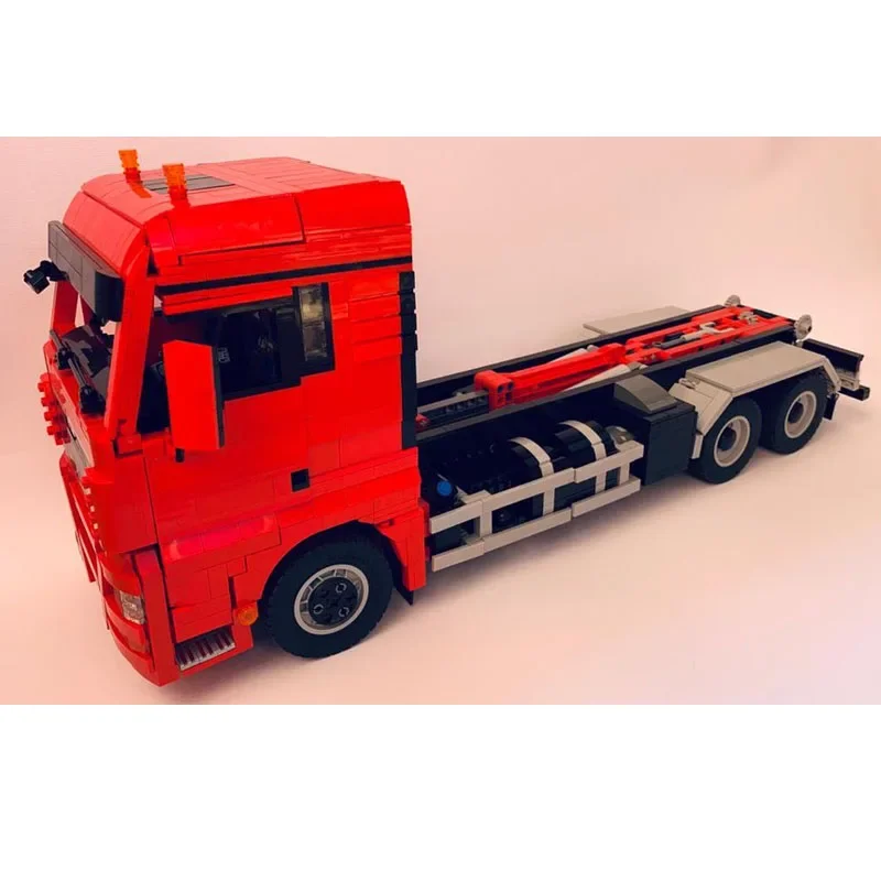 Строительные блоки цвет красный Радиоуправляемый городской крюк вилочный