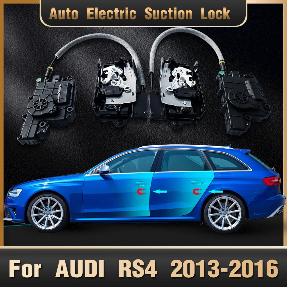 

Sinairyu умный Автомобильный Электрический Всасывающий дверной замок для Audi RS4 2013-2016 Автоматический Мягкий закрывающий дверь супер тихий автом...