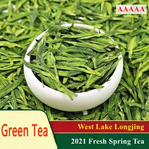 2021 5A BY Famous Good Quality Dragon Well Chinese Tea the Chinese Green Tea West Lake Dragon Well H