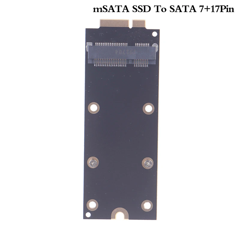

Новинка mSATA SSD к SATA 7 + 17 Pin адаптер карты 2012 для MacBook Pro MC976 A1425 A1398