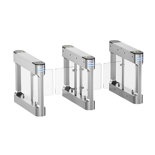 Настраиваемые распашные ворота контроля доступа для пешеходов супермаркетов
