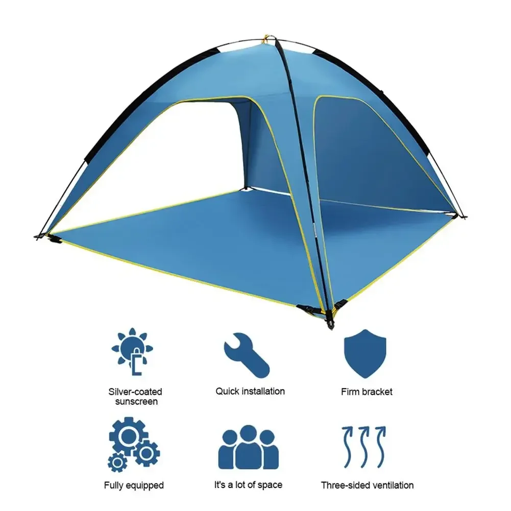 Фото Th Tente ventilée camping familleal, abri solaire extérieur, tentes plage, auvent étanche, монтажная корпоративная технология, №3