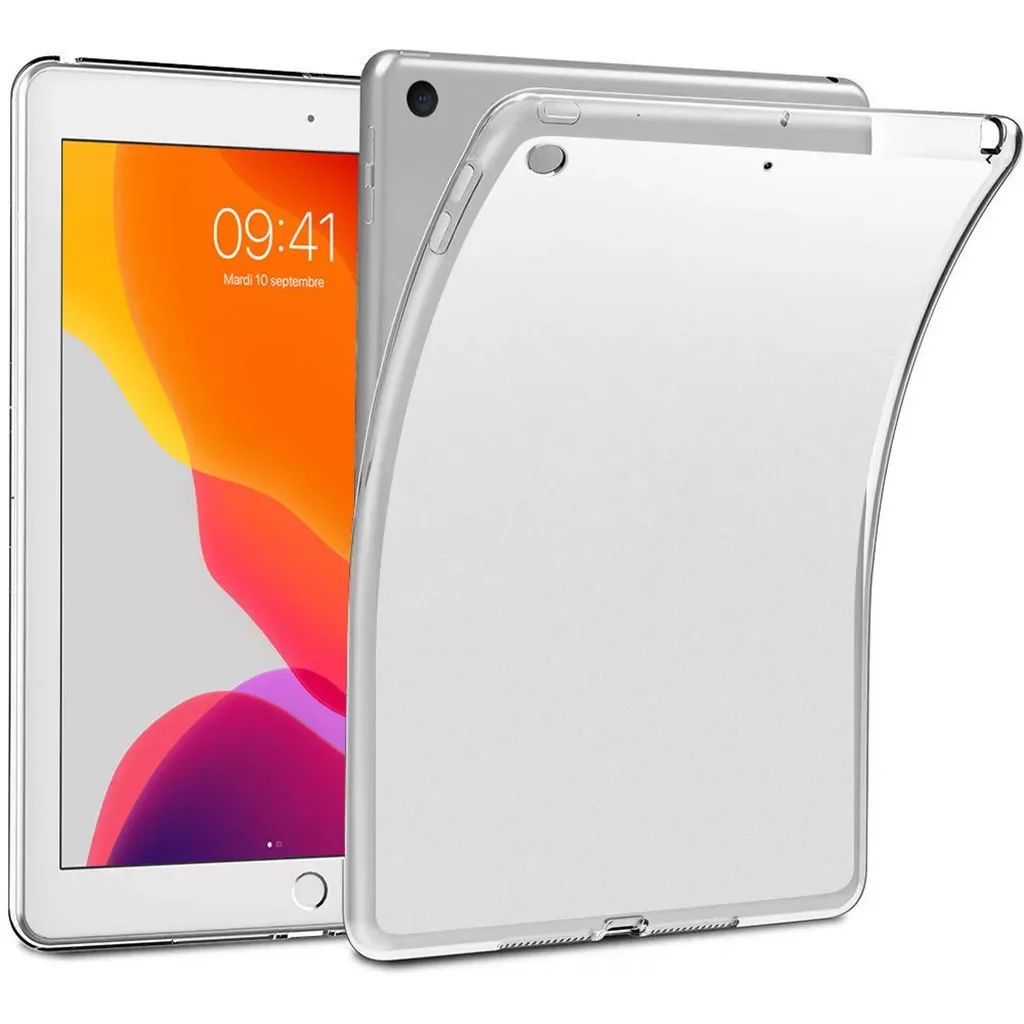 

Ультрапрозрачный Мягкий силиконовый чехол из ТПУ для Ipad 10,2 7 2019, высококачественные аксессуары для персонального компьютера