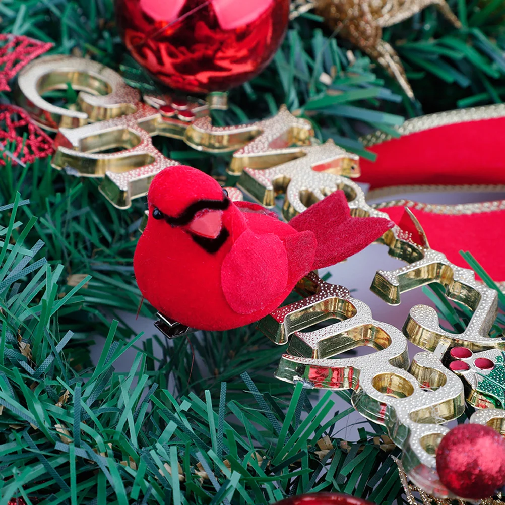 Рождественский кулон с красной птицей подвесные ветки кардинального дерева