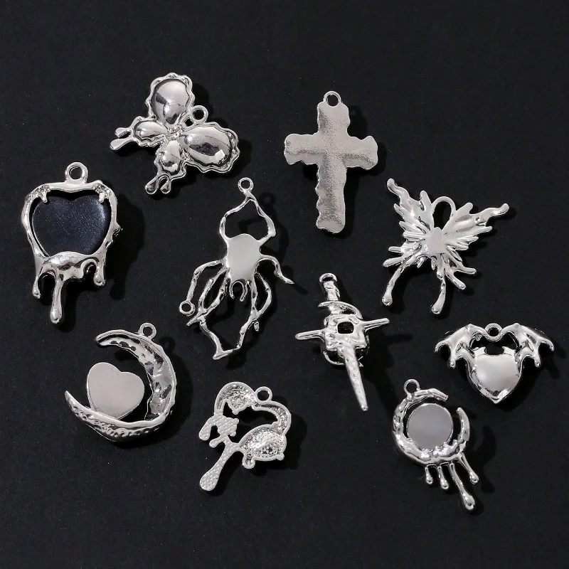 NXQXN набор черных подвесок из цинкового сплава 5 шт