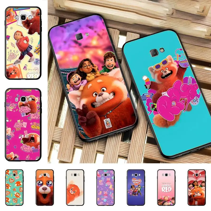

Disney Turning Red Phone Case for Samsung J 4 5 6 7 8 prime plus 2018 2017 2016 J7 core