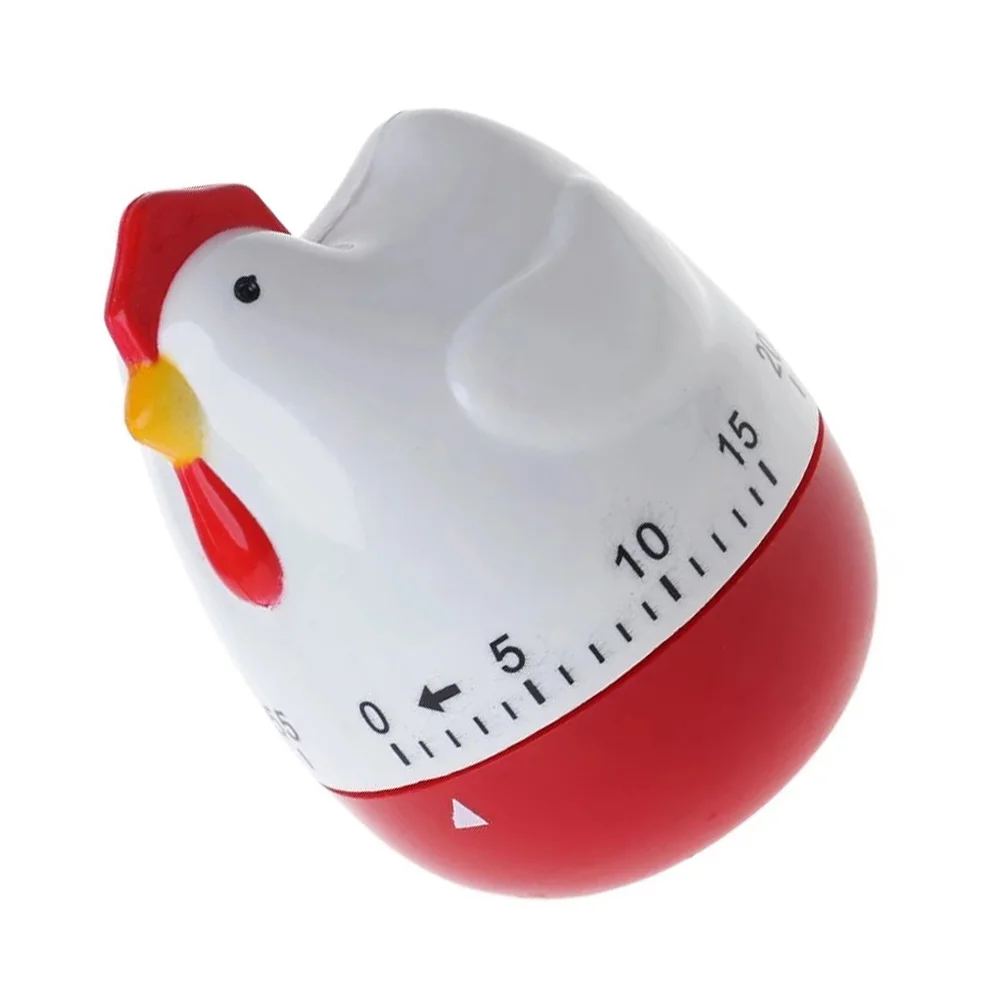 

Timer Kitchen Cooking Chicken Baking Mechanical Cute Alarm Countdown Egg Timers Reminder Kids Cartoon Clock Loud Digital Manual