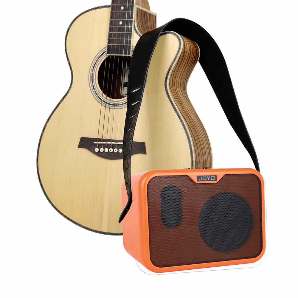 

Portable Acoustic Guitar Amplifier Amp Speaker Mini Guitar Speaker Amplifier With Power Adapter Guitar Parts & Accessories