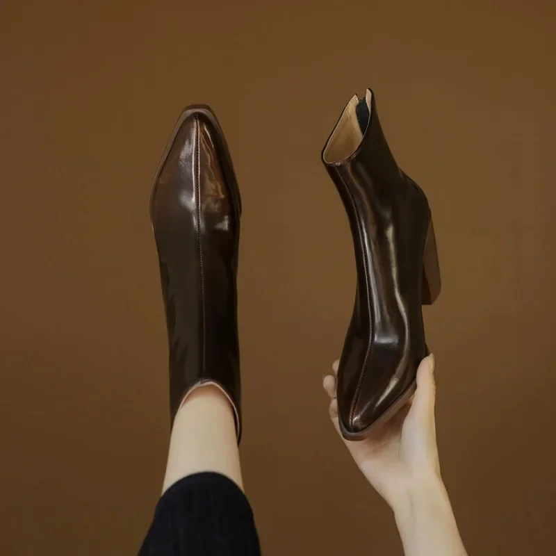 Высококачественная осенне-зимняя женская обувь модные женские ботинки на