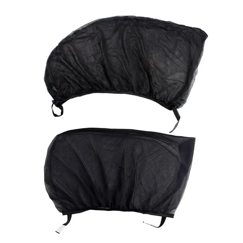 

Car Windows Sun Shades 2 Pack Breathable Mesh Car Front Rear Side Window Shade Sunshade Car Window Screens For Camping Covers