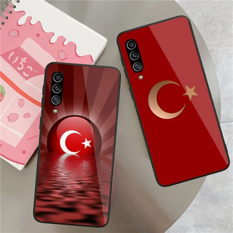 

Турецкая индейка, электронная лампа для Samung A32 A51 A52 NOTE 10 20 S10 S20 S21 S22 Pro, ультрачерная стеклянная крышка для телефона из поликарбоната