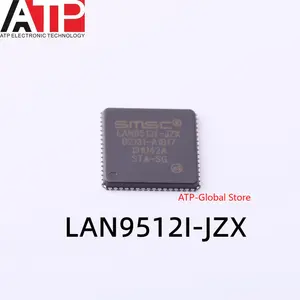 1pcs LAN9512I-JZX Package QFN64 9512I-JZX Ethernet Controller MCU IC Chip Brand New Original