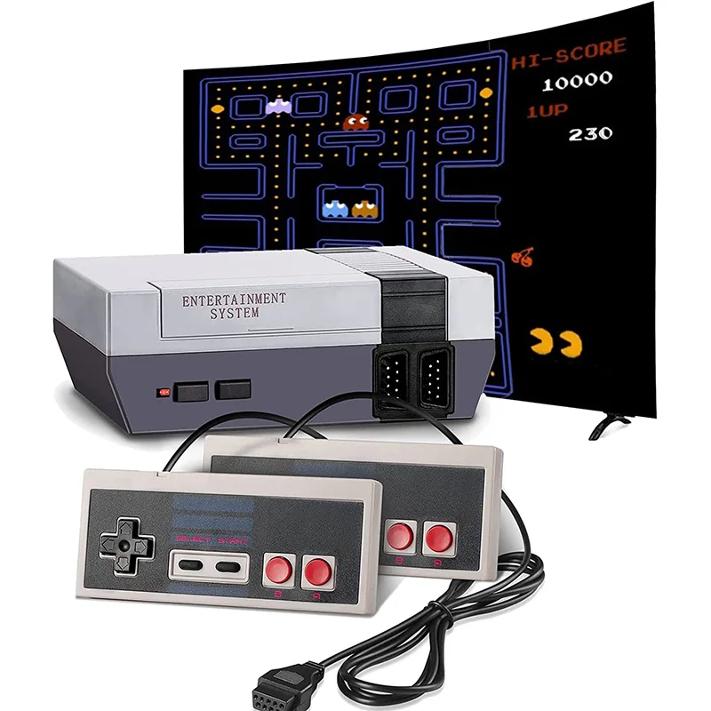 

Retro Game Console Classic Mini Video Game System Built-in 620 Games 8-Bit FC Nes TV Console for Adults and Kids