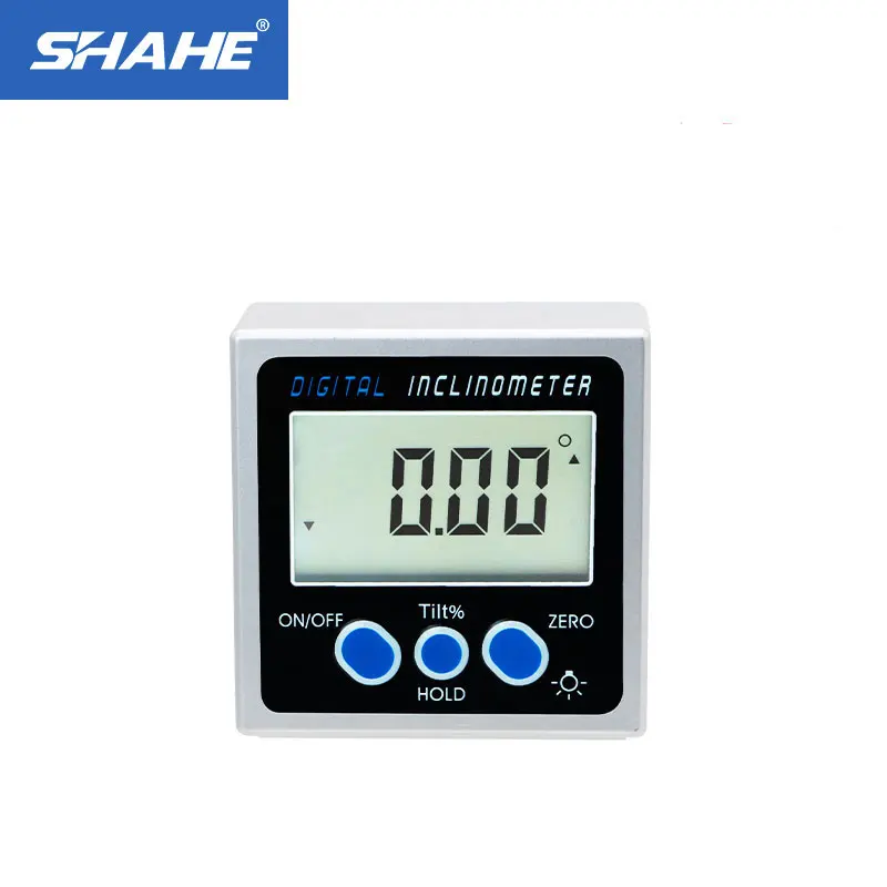 

SHAHE Digital Angle Gauge Level Protractor Angle Finder Bevel Gauge Inclinometer with Magnetic Base Electronic Angle Gauge