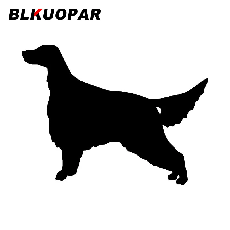 BLKUOPAR Irish Setter Car Sticker Scratch-Proof Creative Decal Waterproof Motorcycle Caravan Trunk Windshield Car Accessories