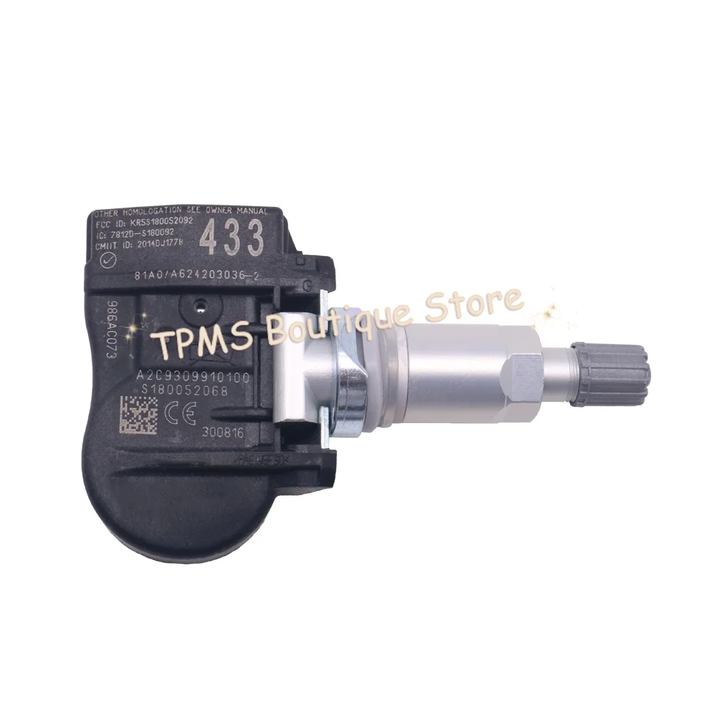 Фото Датчик давления в шинах TPMS, автомобильные аксессуары 1034602-00-B 1034602-00-A 1034602-00-C 433 МГц, 4 шт. для Tesla Model S X 3 №5