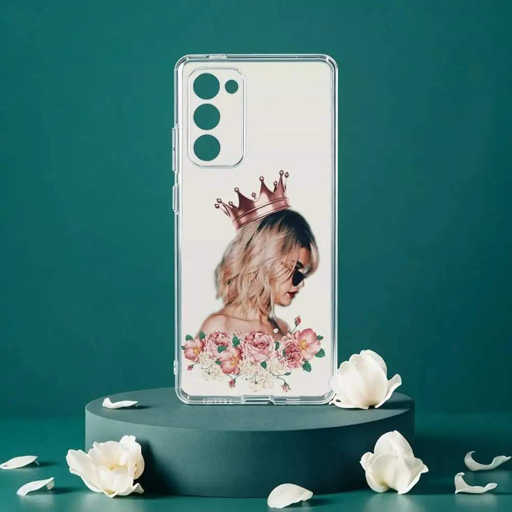 Чехол для телефона S-Selena G-Gomez Singer для Samsung Galaxy S24 S25 S23 S22 S21 Plus S24 S25, прозрачный чехол-накладка (art.: 3920da044b825) - 3920da044b825