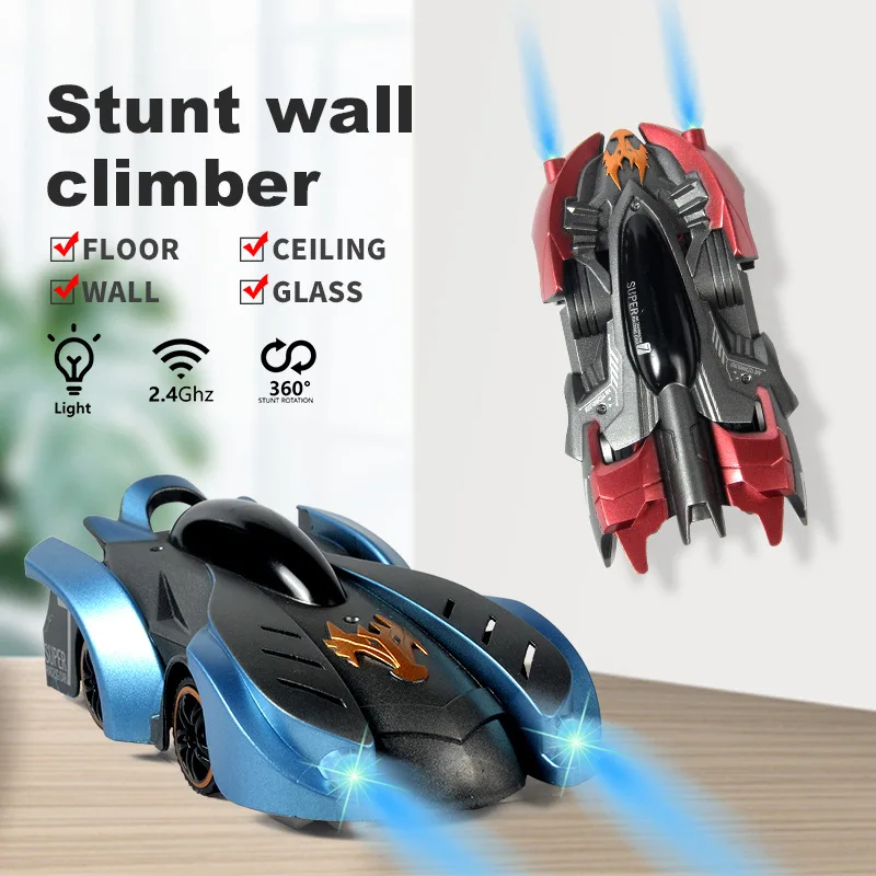 

2.4G Anti Gravity Wall Climbing RC Car Electric 360 Rotating Stunt RC Car Antigravity Machine Auto Toy Cars with Remote Control