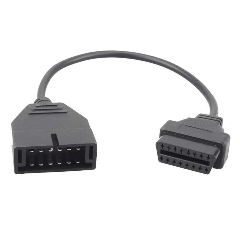 

OBD2 Cable for GM 12PIN OBD Connector Auto Connector 12 PIN Cable Adapter 12-16PIN Diagnostic Cable Scanner Adapter For GM12