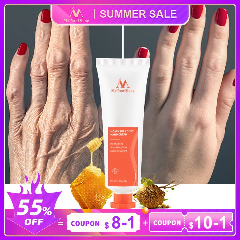 Soft Hand Cream Lotions Serum Repair Nourishing Hand Skin Care Anti Hand Scrub Chapping Anti Aging Moisturizing Whitening Cream