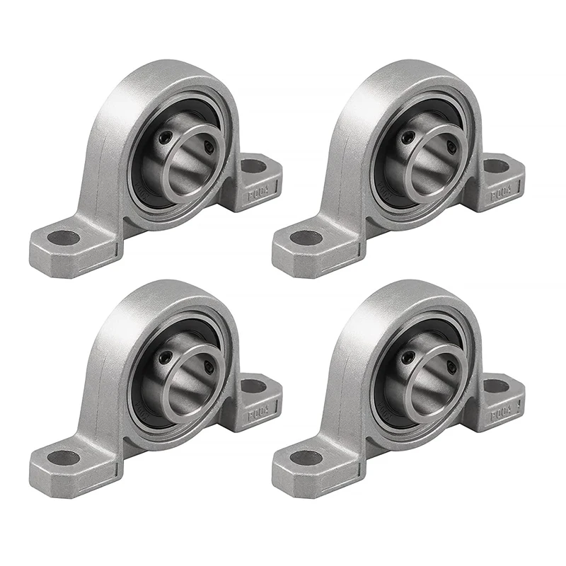 

4 Pcs Bearing Housing Flange Bearing 20Mm KP004 Ball Bearing Block Pillow Block Bearing For Spare Parts For 3D Printer