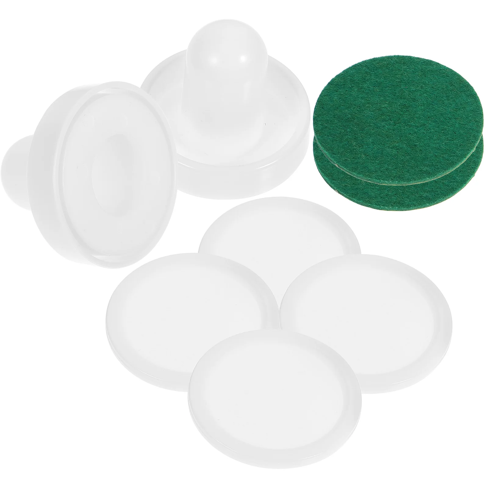 

Resin Ice Hockey Pusher Replacements Small Part Tabletop Handles Universal Game Accessories