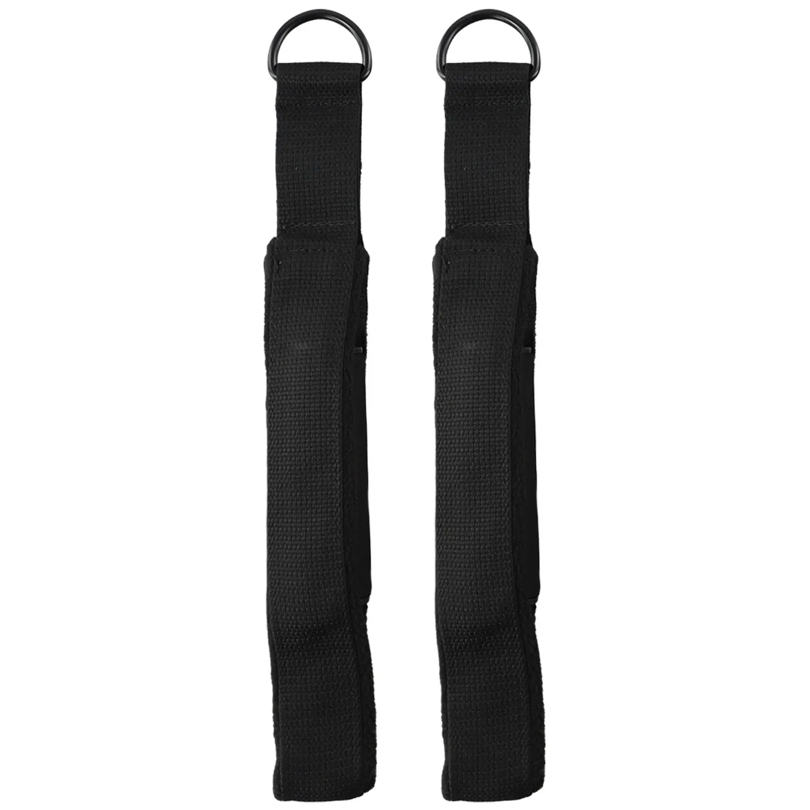 

2pcs Double Loop Pilates Circle Foot Straps W/ D-rings For Foot Reformer Fitness Equipment Straps Pilate Exercise Training Belt