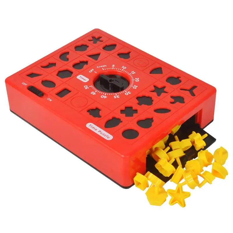 

Детские веселые настольные игры с таймером, пазл, геометрическая форма для раннего развития, обучающие игрушки для родителей и детей, подарки для мальчиков