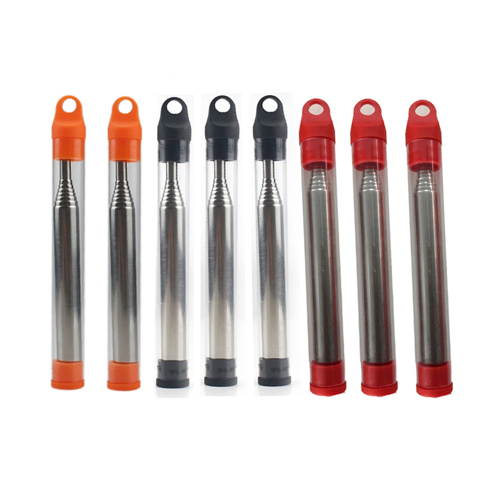 

1Pcs Camping Blow Fire Tubes Telescopic Fire Tools Portable Fire Blower Pipes Stainless Steel Blow Pipes